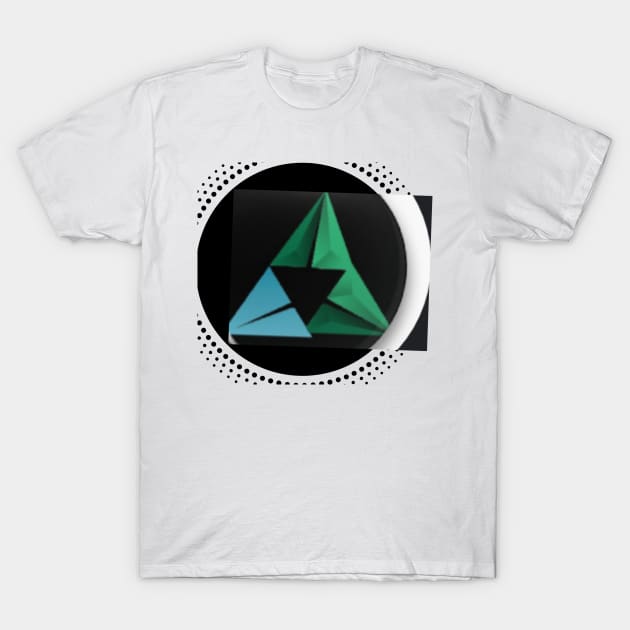 Triforce painting solutions brand logo sticker T-Shirt by TriForceDesign